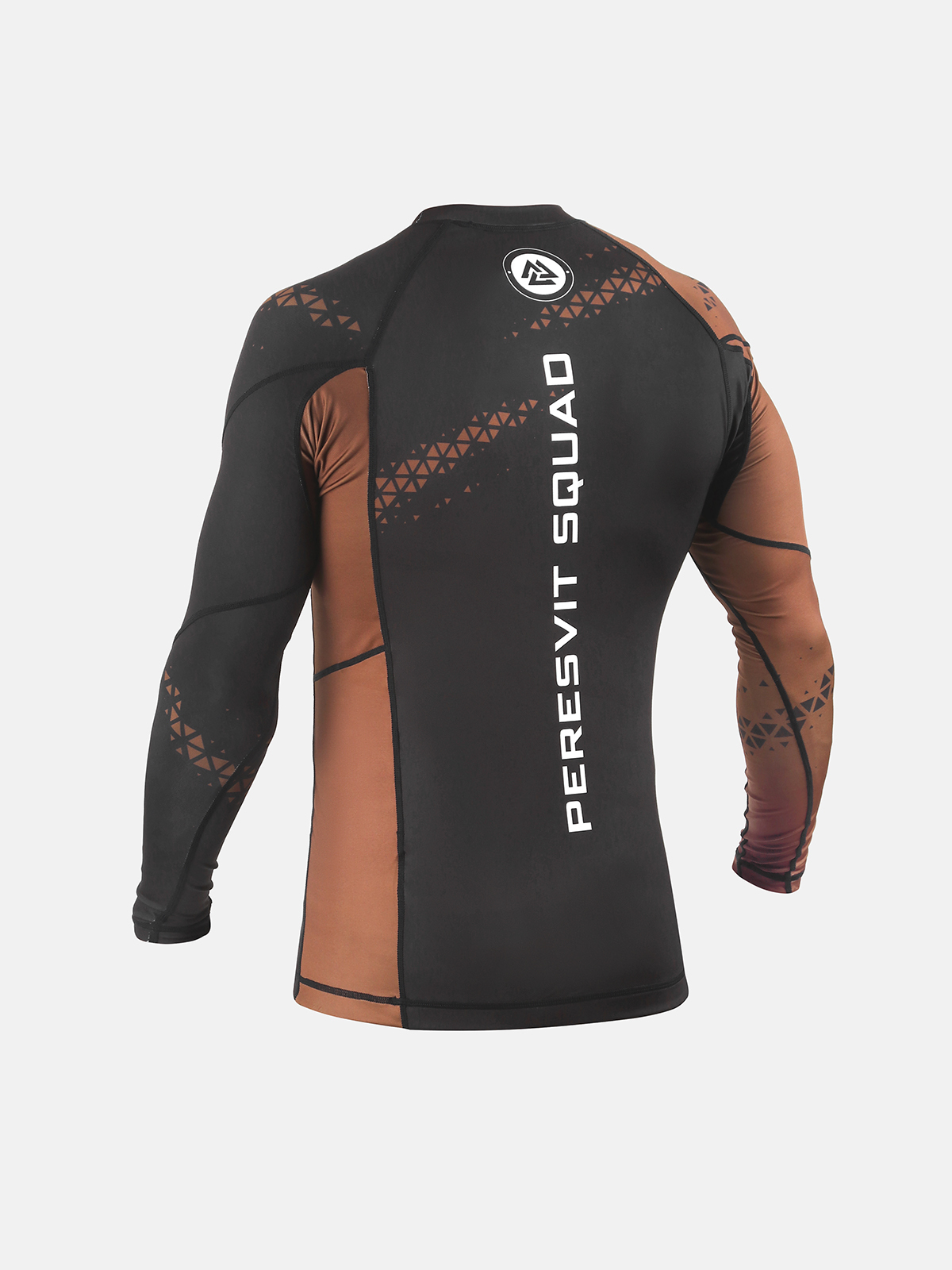 Peresvit Ranked Rashguard Longsleeve Brown, Photo № 4